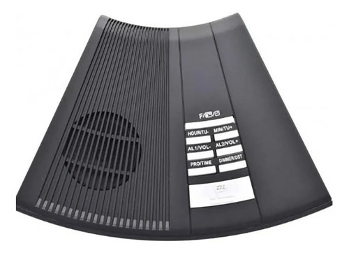 Imagen 5 de 6 de Radio Reloj Led Alarma Despertador Daewoo Di-2618 Color Negro