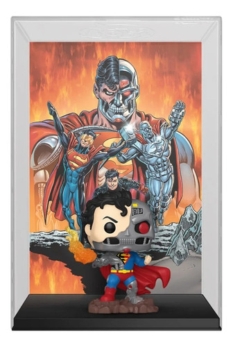 Figura Cyborg Superman Pop! Comic Cover 21 Dc Funko
