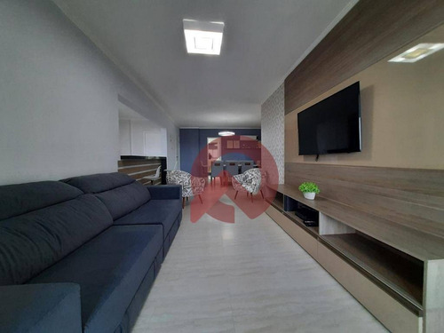 Imagem 14 de 30 de Apartamento Com 3 Dormitórios À Venda, 154 M² Por R$ 1.050.000 - Vila Guilhermina - Praia Grande/sp - Ap3333