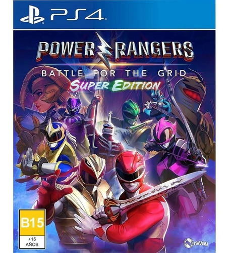Power Rangers Battle For The Grid Super Edition Ps4 Físico 