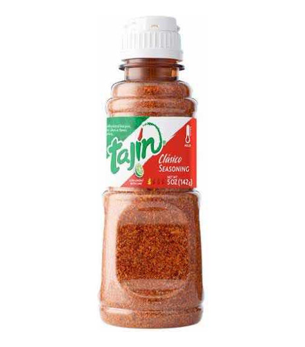 Caja Chile En Polvo Tajín Con 12 Piezas De 142 Grs.