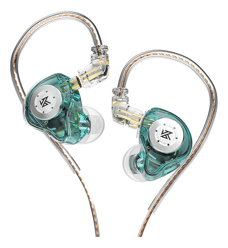 Auricular Stage In-ear Edx Kz De 0,75 Mm Dual Pro Con Cable