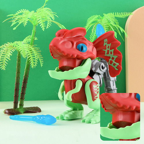 Juguete Infantil R Puzzle Para Construir Dinosaurios Action