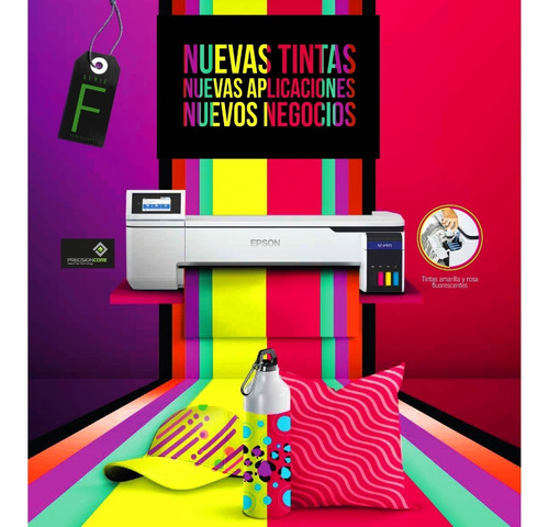 Imagen 2 de 7 de Tinta Sublimación Original Epson F571 Magenta Fluo
