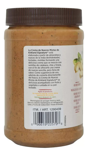 Ks Crema De Nueces Mixtas Con Semillas 765g