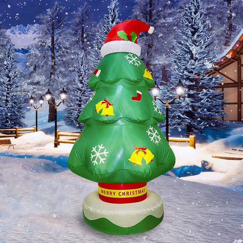 Juguete Luminoso Inflable De La Decoración Del Del Árbol