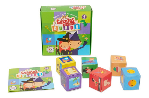 Cuentos Con Cubos Fantásticos- Juego Mesa Didáctico Infantil