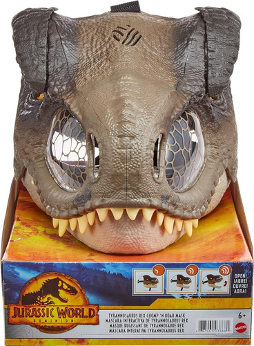Mattel Jurassic World Dominion Chomp N Roar Tyrannosaurus Re