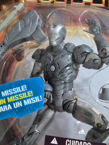 Figura Iron Man Iron Mark 02 Del 2008 Firing Missile Misil