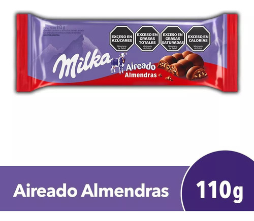 Milka Leger chocolate sabor chocolate y almendras 110g