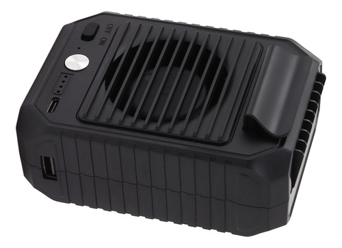 Ventilador De Cintura Portátil Con Batería Usb De 10000 Mah