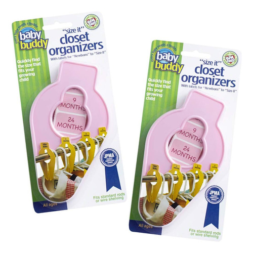 Baby Buddy Size-it Separadores Organizadores Para Perchas De