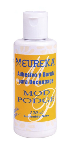Eureka Mod Podge (barniz Adhesivo) X 120 Cc. X6 Unid.