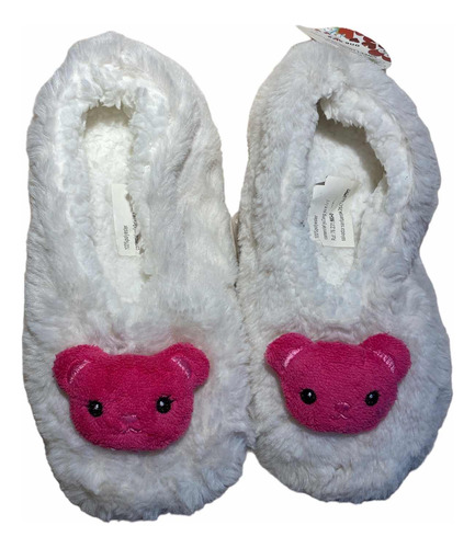 Pantuflas Panchitas Felpa Chiporro Diseños Animales Y Más 