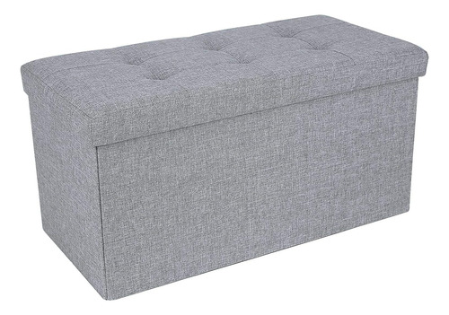 Puff Baul Plegable Organizador Living Dormitorio - Lcm