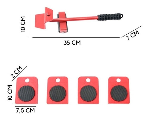 Juego De Elevación Y Transporte De Muebles 