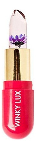 Winky Lux Para Mujer Flor Morada Balsamo De Labios