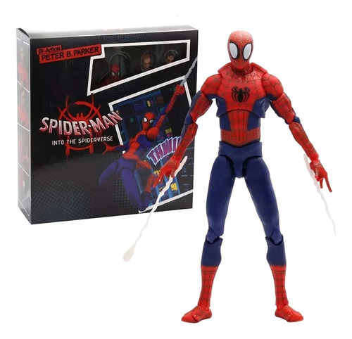 Spider-man Maqueta De Juguete Peter B Parker Into The Spider