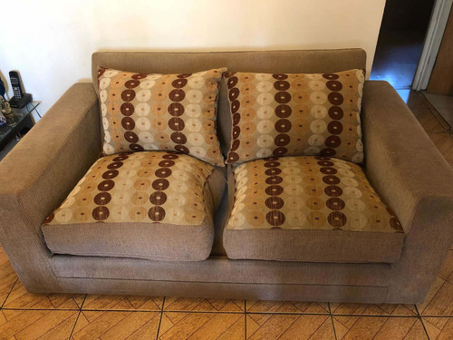 Juego Living Sofa Sillon 2 Cuerpos