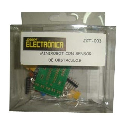 Kit Mini Robot C/sensor De Obstáculos + Curso Robótica Beam