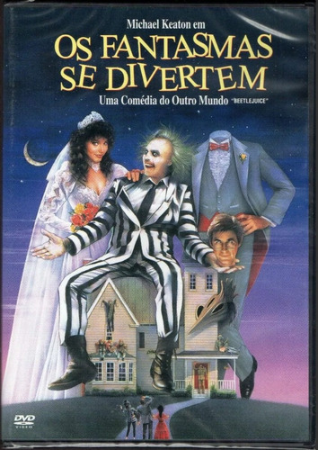 Dvd Original : Os Fantasmas Se Divertem - Warner - Lacrado