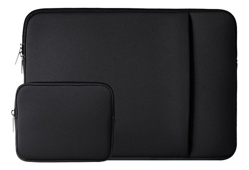 Funda Protectora Acolchada Para Laptop De 14 Con Bolsillos -