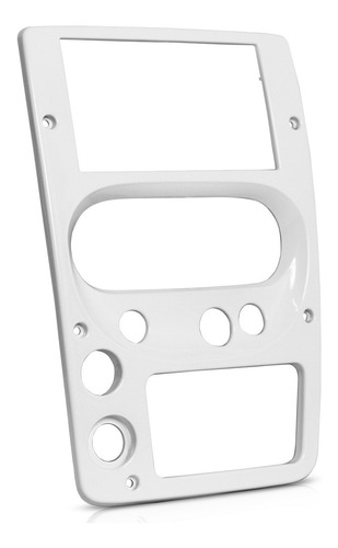 Moldura Dvd 2 Din Troller 2009 2010 2011 2012 2013 Branca