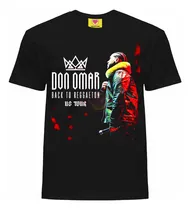 Comprar Playera Don Omar Back To Reggaeton T-shirt Back