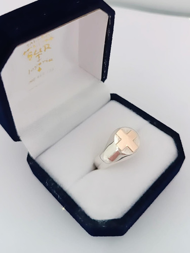Anillo Profesion Enfermera En Plata Y Oro