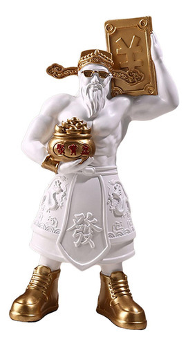 Figura Decorativa China Del Dios De La Riqueza Para Dormitor