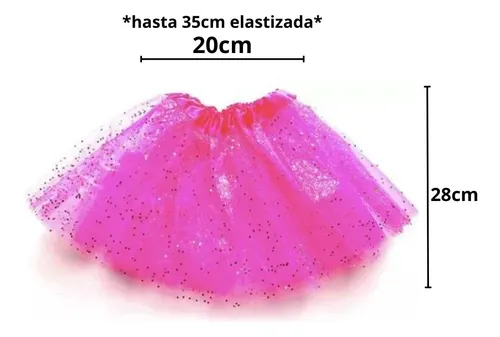 Pollera de tul nena hotsell