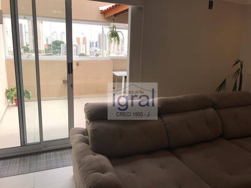 Imagem 13 de 23 de Cobertura Com 2 Dormitórios À Venda, 87 M² Por R$ 850.000 - Jardim Do Colégio (zona Norte) - São Paulo/sp - Co0001