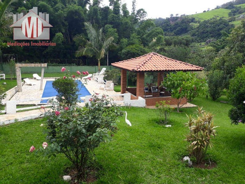 Imagem 7 de 30 de Chácara Maravilhosa Com 05 Dormitórios, Piscina, Campinho, Pomar, Local Arborizado, Vista Linda, À Venda, 2560 M² Por R$ 680.000 - Rural - Socorro/sp - Ch0792