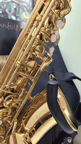 Sax Alto Harmônics Cód:624 Laqueado (Usado)