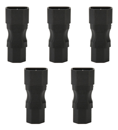 Adaptador De Enchufe De Alimentación De Extensión, 5 Piezas,