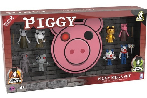 Pathmojo Roblox Piggy Series 2 Piggy Mega Set 8 Figuras