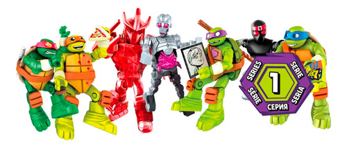 Shredder Tmnt Mega Blocks Destructor Tortugas Ninja Lego (Usado)