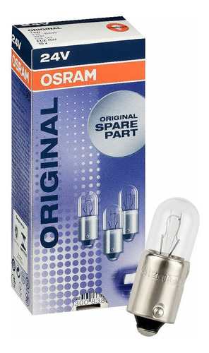 Lampara Con Culote 24volt 4w Osram Original 3930 T4w X10u