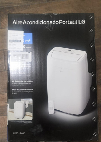 Aire Acondicionado Portátil Lg Lp1014wc Blanco (Usado)