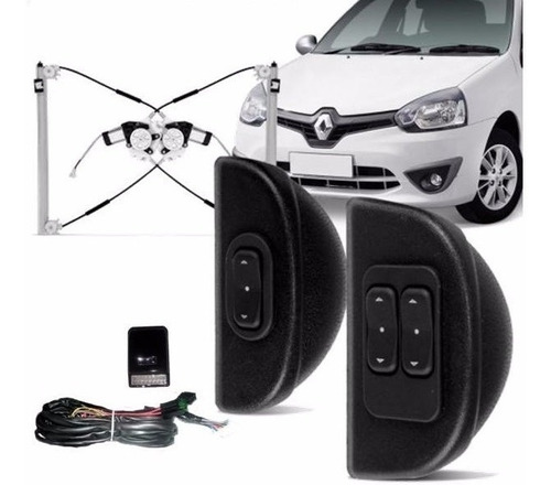 Kit Levanta Cristal Clio Mio Instalacion Sin Cargo En Warnes