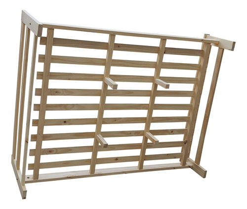 Cama Cruz X De Dos 2 Plazas (1.50) En Pino Macizo Reforzada No Aplica X