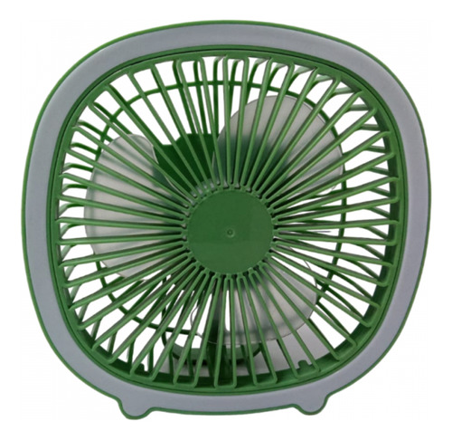 Mini Ventilador Usb Com Luz Led - Ajuste De Marchas Unica