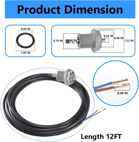 6600-167 Sensor De Temperatura Jacuzzi Sundance Spa Y S...