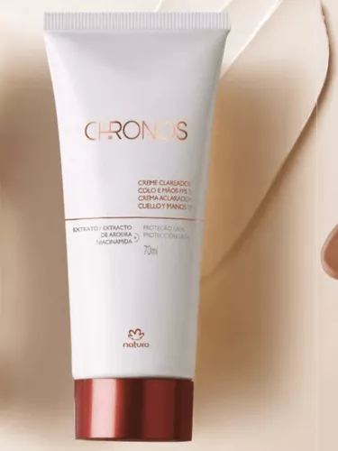 Natura Chronos Crema Aclaradora Cuello Y Manos 70 Ml.