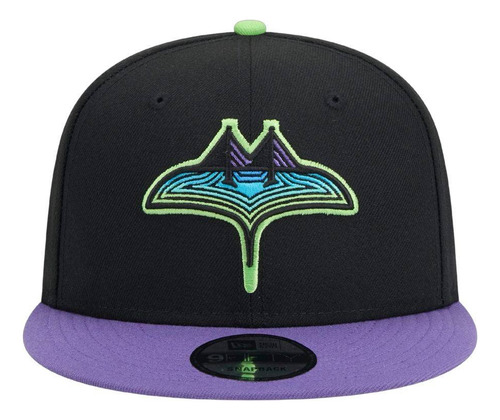 Gorra New Era Tampa Bay Rays 9fifty Snapback Negro Snapback