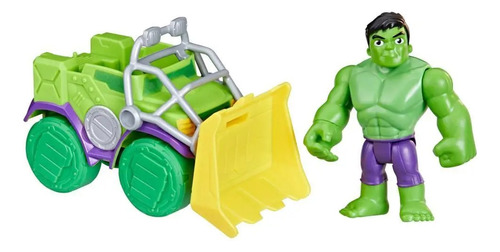 Spidey Amazing Friends Auto Camion Demoledor Hulk Recoleta