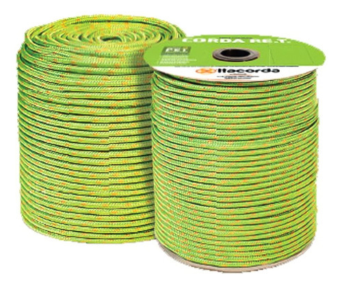 Corda Trançada Eco-friendly P.e.t Verde 10mmx155m - Itacorda
