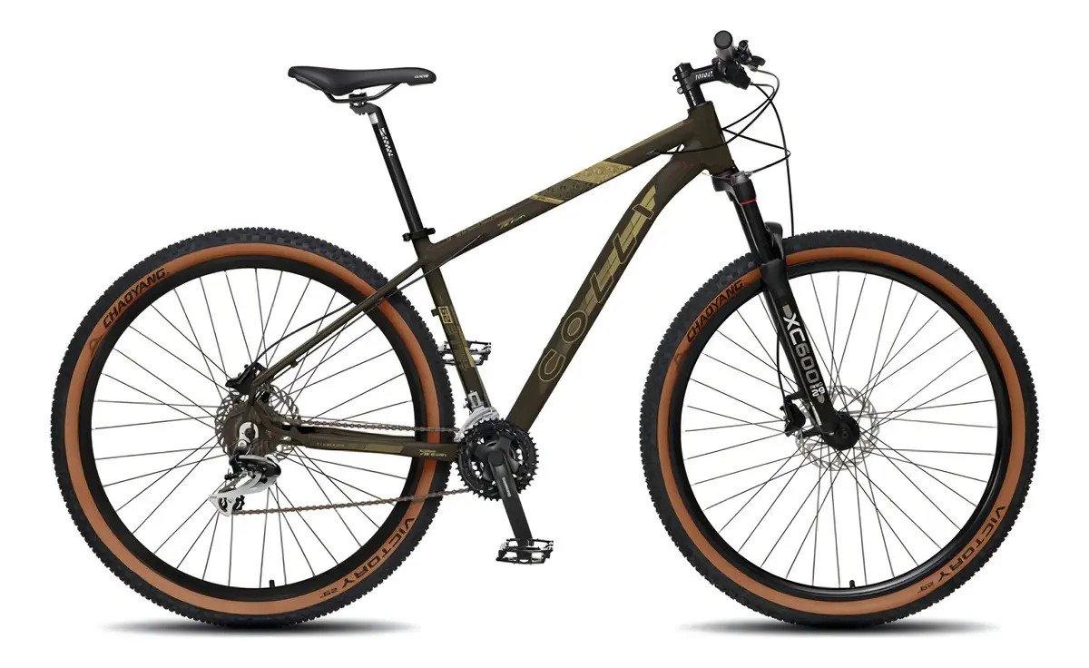 Bicicleta Aro 29 Colli Hills 24v Shimano Acera Cor Preto/marrom