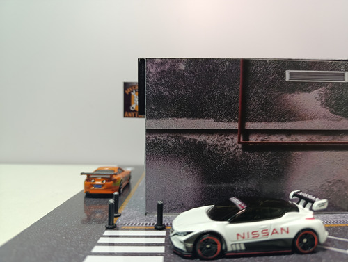 Hotwheels Taller Mecanico Escala 1:64 Diorama + Accesorios