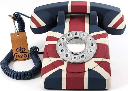 Telephone British  Gpo Retro  Union Jack